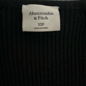Black sweater dress from Abercrombie. XSP